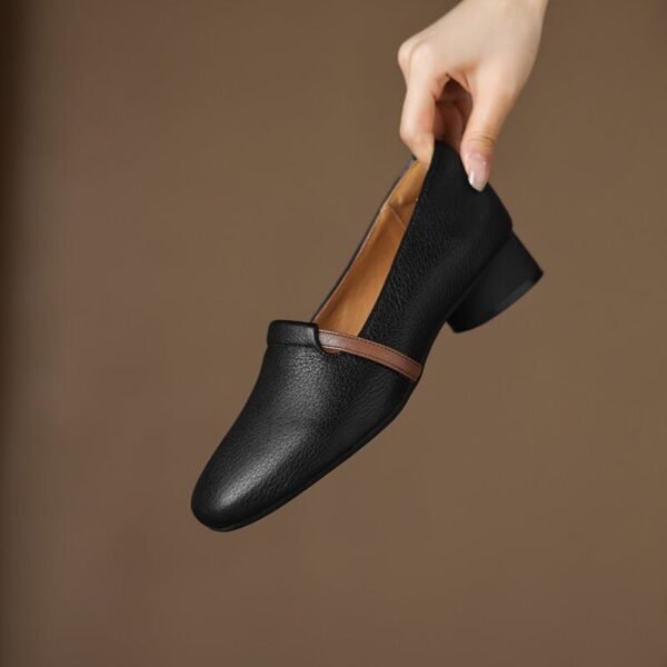 CHIKO Anippe Square Toe Block Heels Pumps Shoes - Image 2