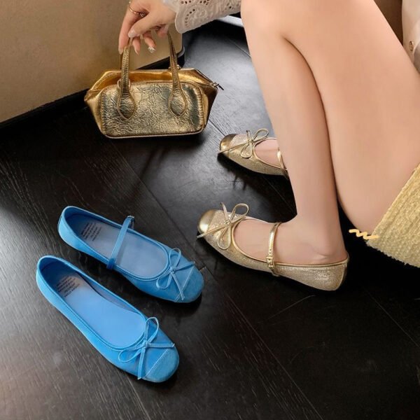 CHIKO Maritxu Round Toe Block Heels Pumps Shoes - Image 2