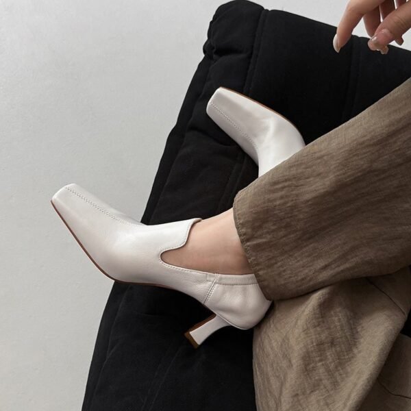 CHIKO Ashlie Square Toe Stiletto Loafers Shoes - Image 2