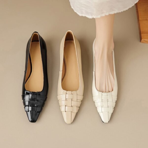 CHIKO Aldora Pointy Toe Wedge Pumps Shoes