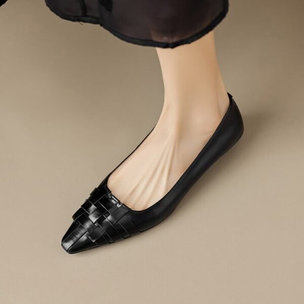 CHIKO Aldora Pointy Toe Wedge Pumps Shoes - Image 2