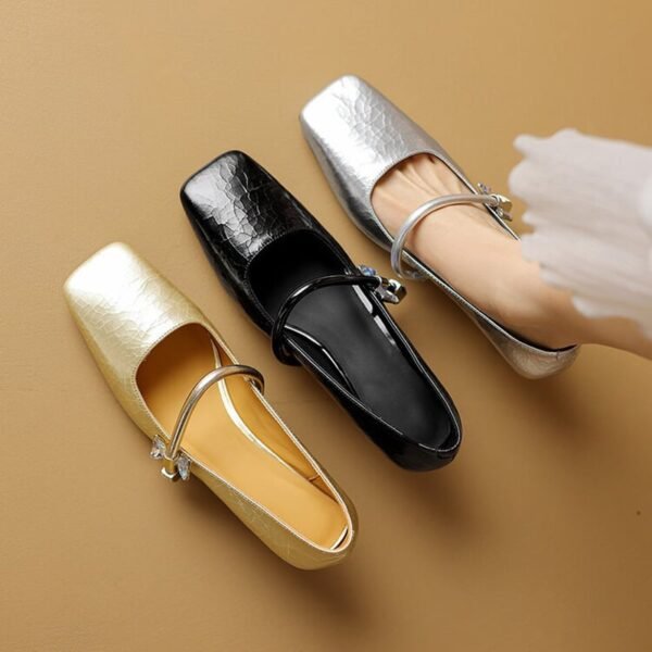 CHIKO Annamaria Square Toe Stiletto Mary Jane Shoes