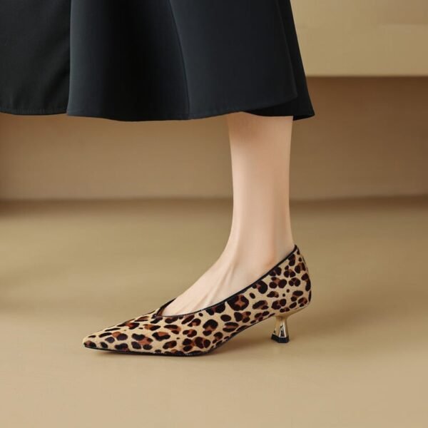 CHIKO Anne Marie Pointy Toe Kitten Heels Pumps Shoes - Image 2