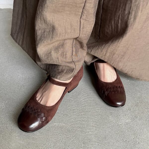 CHIKO Fukayna Round Toe Block Heels Mary Jane Shoes