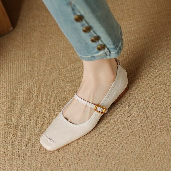 CHIKO Anarosa Square Toe Block Heels Mary Jane Shoes - Image 2