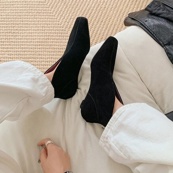 CHIKO Anamaria Square Toe Wedge Ankle Boots - Image 2