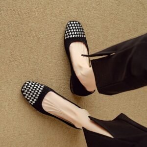 CHIKO Qadesh Round Toe Block Heels Pumps Shoes