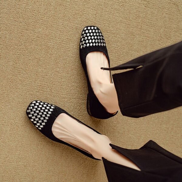 CHIKO Qadesh Round Toe Block Heels Pumps Shoes