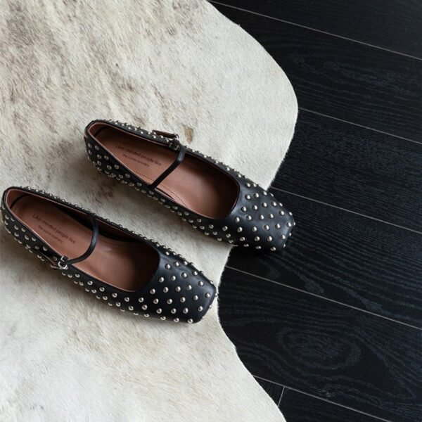 CHIKO Ada Square Toe Block Heels Mary Jane Shoes - Image 2