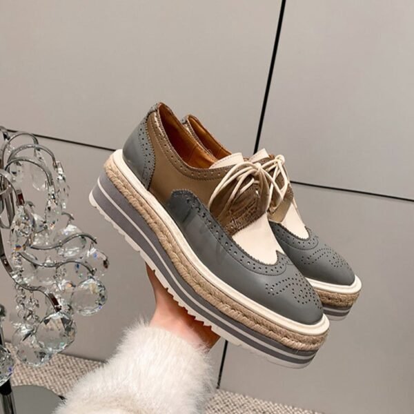 CHIKO Mucamutara Square Toe Flatforms Oxfords Shoes - Image 2
