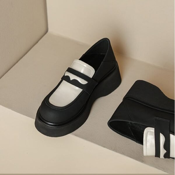 CHIKO Meskhenet Round Toe Flatforms Loafers Shoes - Image 2