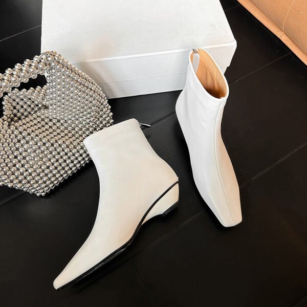 CHIKO Adhara Square Toe Wedge Ankle Boots - Image 2