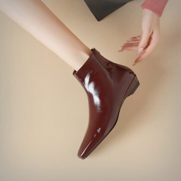 CHIKO Abrina Pointy Toe Wedge Ankle Boots - Image 2