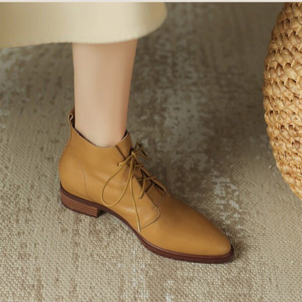 CHIKO Acelynn Pointy Toe Block Heels Ankle Boots - Image 2