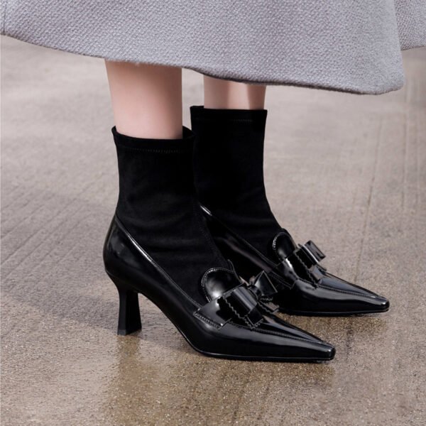 CHIKO Abla Pointy Toe Stiletto Ankle Boots - Image 2