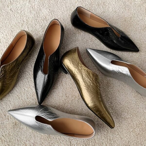 CHIKO Adalynn Pointy Toe Block Heels Pumps Shoes