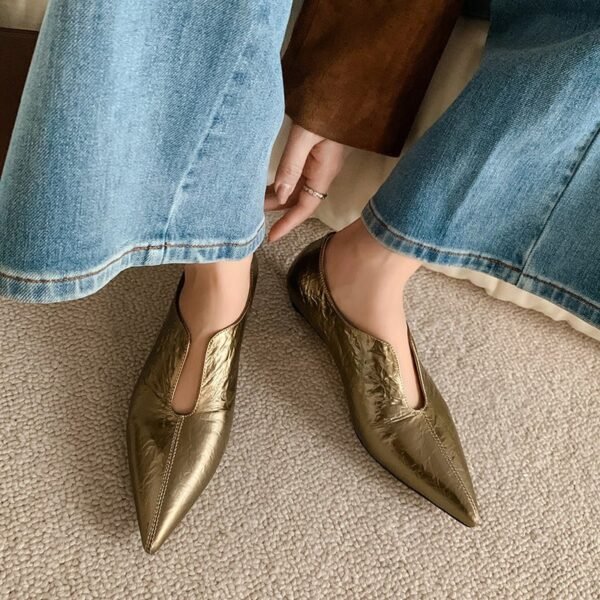 CHIKO Adalynn Pointy Toe Block Heels Pumps Shoes - Image 2