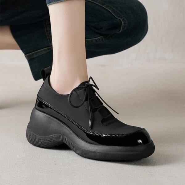 CHIKO Addie Round Toe Flatforms Oxfords Shoes