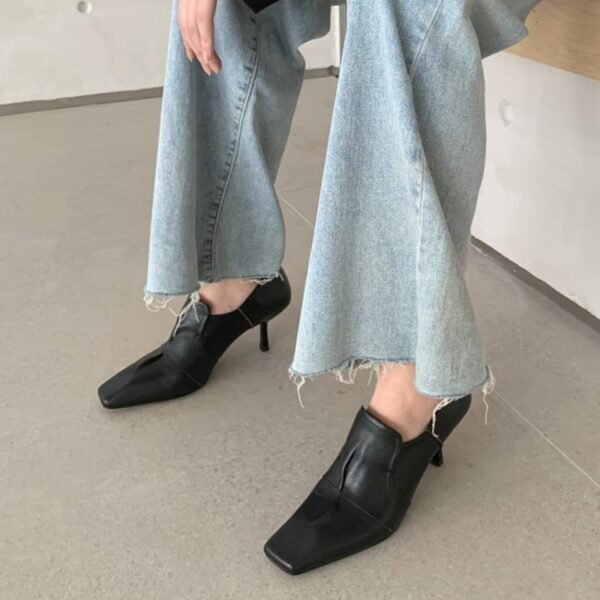 CHIKO Aguirre Square Toe Stiletto Loafers Shoes - Image 2