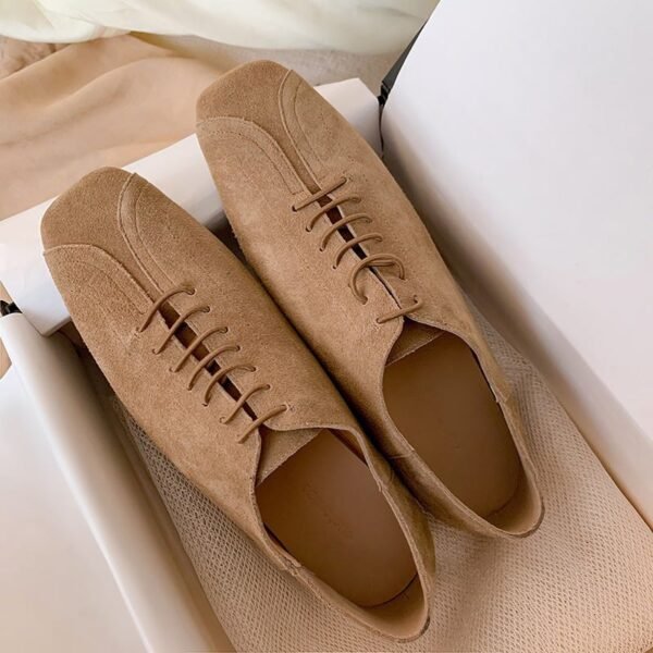 CHIKO Aistys Square Toe Block Heels Oxfords Shoes - Image 2