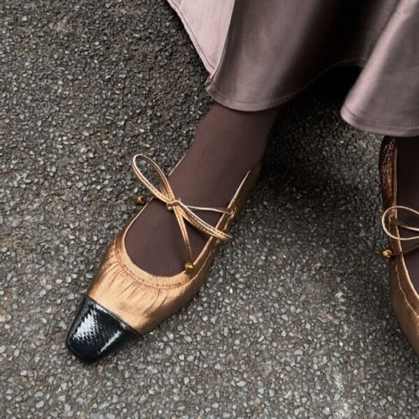 CHIKO Barb Square Toe Block Heels Mary Jane Shoes