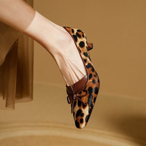 CHIKO Bandana Pointy Toe Kitten Heels Pumps Shoes