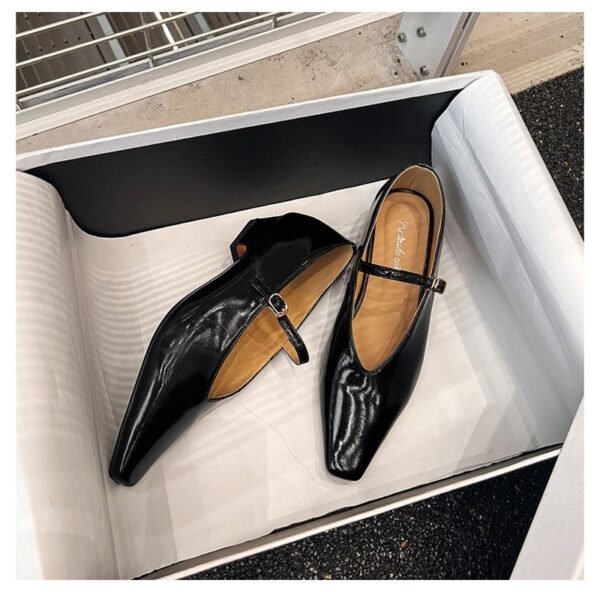CHIKO Ballantine Pointy Toe Block Heels Mary Jane Shoes - Image 2
