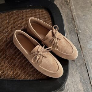 CHIKO Baden Round Toe Block Heels Oxfords Shoes