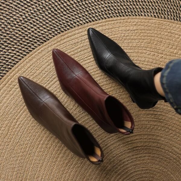 CHIKO Bairbre Pointy Toe Stiletto Ankle Boots - Image 2