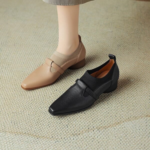 CHIKO Alaqua Pointy Toe Block Heels Pumps Shoes