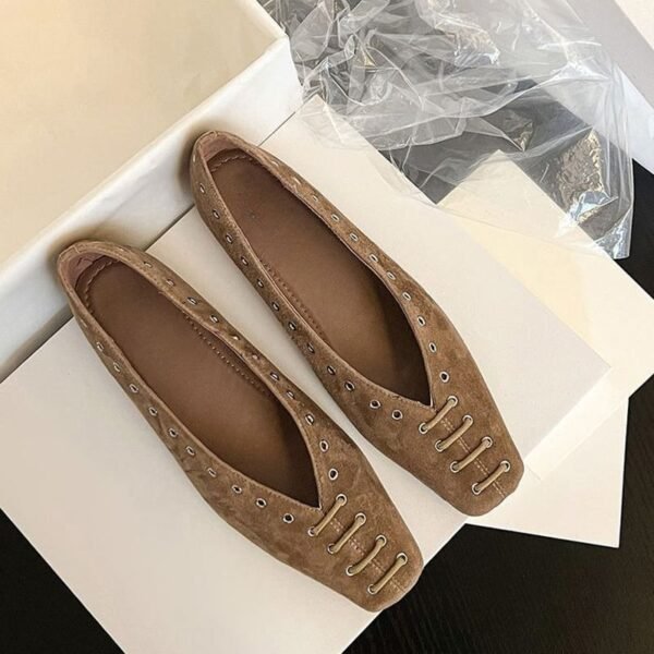 CHIKO Alayka Square Toe Block Heels Pumps Shoes - Image 2