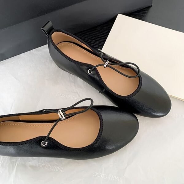 CHIKO Alaura Round Toe Block Heels Mary Jane Shoes - Image 2