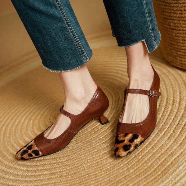 CHIKO Barnes Pointy Toe Kitten Heels Mary Jane Shoes