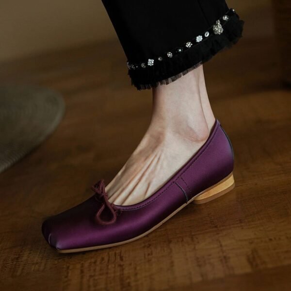 CHIKO Baroness Square Toe Block Heels Pumps Shoes