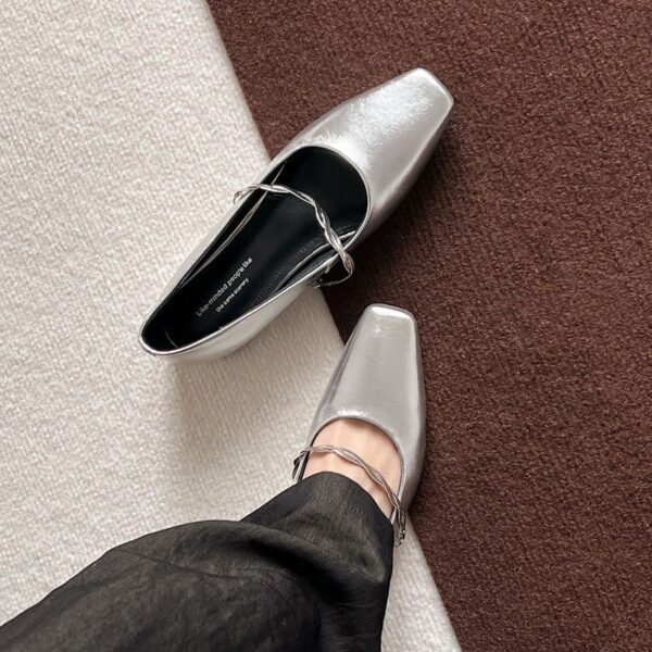 CHIKO Barrett Square Toe Wedge Mary Jane Shoes - Image 2