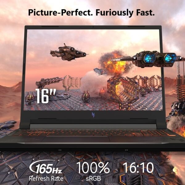 Acer Nitro V Gaming Laptop | AMD Ryzen 7 8845HS Octa-Core AI Capable Processor | NVIDIA GeForce RTX 4060 GPU | 16" WUXGA IPS 165Hz Display | 16GB DDR5 | 1TB Gen 4 SSD | Wi-Fi 6E | ANV16-41-R5J0 - Image 17