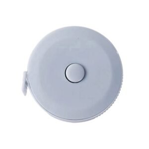 150cm Round Plastic Tape Measure, Automatic Telescopic - Blue