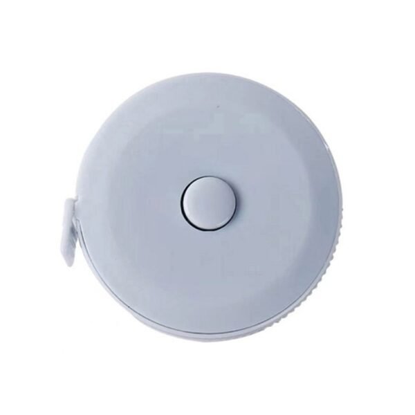 150cm Round Plastic Tape Measure, Automatic Telescopic - Blue