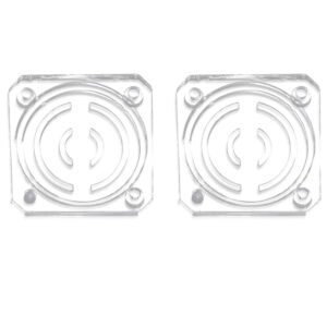 2pcs Trianglelab Transparent Gearbox Cover for Prusa MK4 - No Text Version