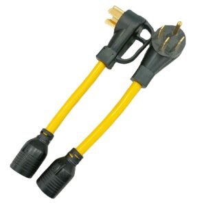 30A to 50A Power Conversion Cable for American RV Power Conversion Plug