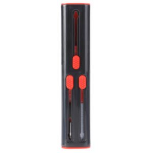 4 in 1 Bluetooth Earphone Cleaning Pen Kit, Telescopic Pen Computer Keyboard Cleaning Brush Dust Remover - Black