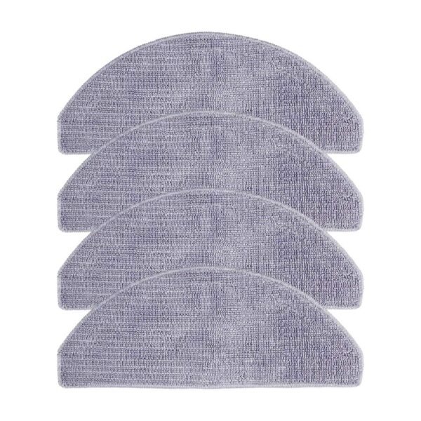 4Pcs Mops for ROIDMI EVE CC Robot Vacuum Cleaner