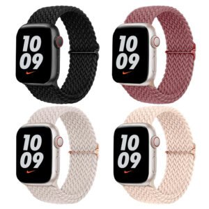 Tronsmart Watch Bands for Apple Watch (42mm, 44mm, 45mm, 49mm) - 4pcs