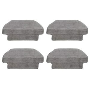 Original 4pcs Xiaomi VIOMI V2/V2 PRO/V3/SE Robot Vacuum Cleaner Mopping Cloth - Gray