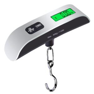 50kg Luggage Scale Portable Handheld Scale Digital Hook Weight Scale (without Battery)
