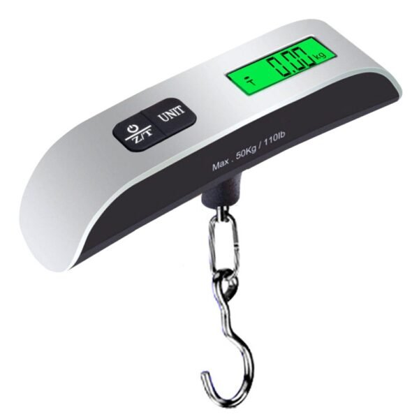 50kg Luggage Scale Portable Handheld Scale Digital Hook Weight Scale (without Battery)