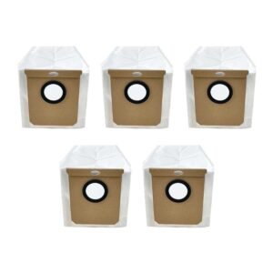 5Pcs Dust Bags for ROIDMI EVE CC Robot Vacuum Cleaner