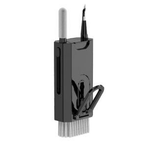 8-in-1 Multifunctional Electronic Cleaning Kit, Keyboard Headphones Laptop Phone Screen Cleaning Tool - Black