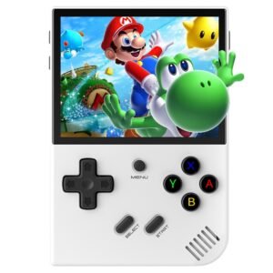 ANBERNIC RG35XX Plus Game Console 64GB TF Card 5000+ Games - White