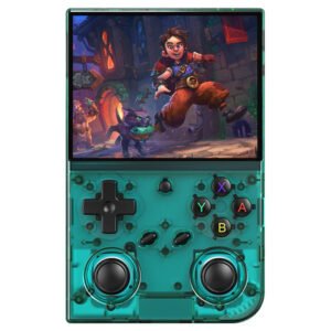 ANBERNIC RG35XXPro Game Console 64GB 128GB Transparent Teal